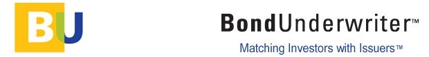Bond Underwriter